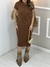 Vestido Midi Canelado Aléxia na internet