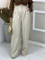 Calça pantalona em alfaiataria - Pine Store