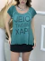 T-shirt em malha Estonada - loja online