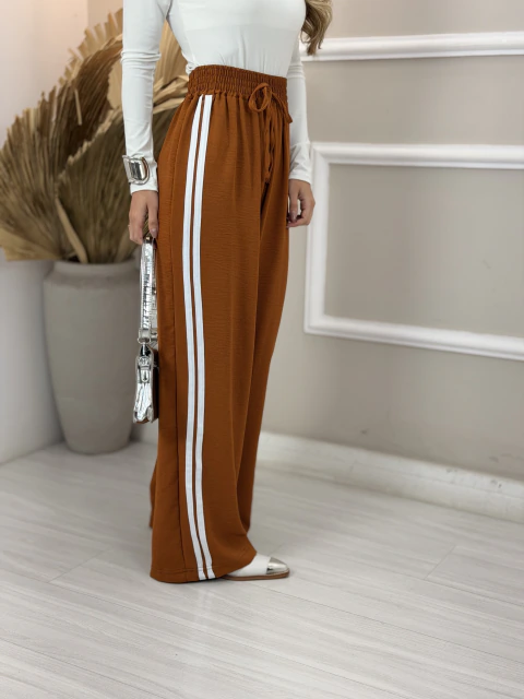 Calça Pantalona Listras na internet