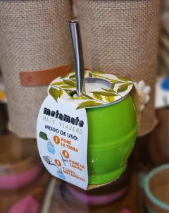 Mate de PVC c/Bombilla