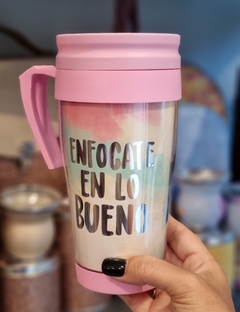 Vaso Jarra Térmica Enfocate Rosa