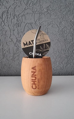 Mate de madera chuna
