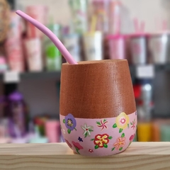 Mate de Madera de Calden c/Bombilla