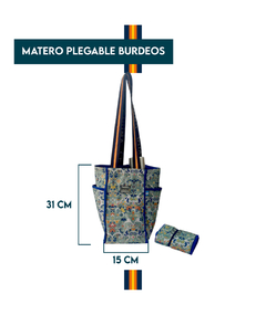 Matero plegable Burdeos