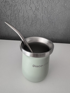 Mate de acero verde - comprar online