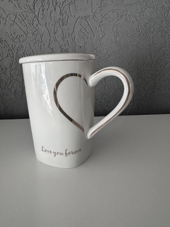 Taza Love blanca