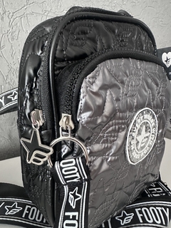 Bandolera Footy negra - comprar online