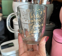 Taza de vidrio