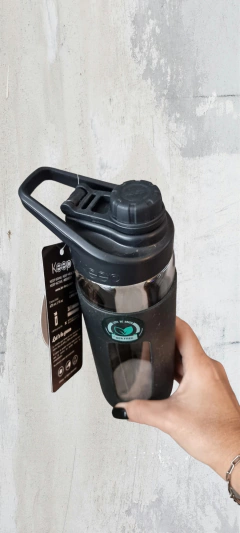 Botella de vidrio