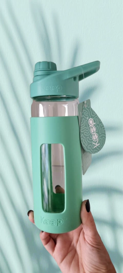 Botella de vidrio