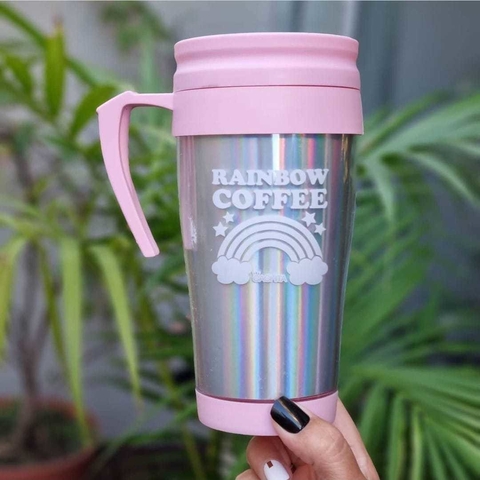 Vaso Jarra Térmica Magia Rosa