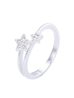 ANILLO DOUBLE SHINY STAR - comprar online