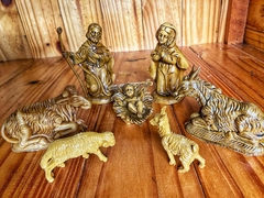 PESEBRE 7 PIEZAS POLIESTER