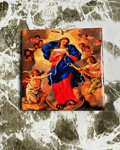 MAYOLICA MINI VIRGEN DESATANUDOS