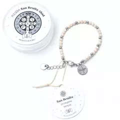 PULSERA ACERO SAN BENITO NUDE