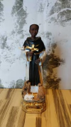 SAN MARTIN DE PORRES POLIRESINA 14CM