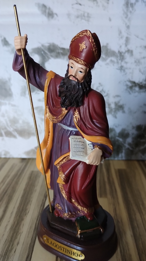 SAN AGUSTIN POLIRESINA 15CM