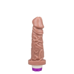 Pênis 15x4cm com Vibrador Veias Saltadas