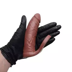 Anel Companheiro 13,1x3cm Prótese Auxiliar Chocolate - Valentinna Sex Shop