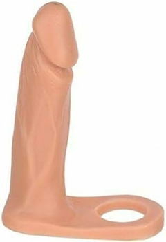 Anel Companheiro Prótese Auxiliar de cor nude, com formato anatômico e base para melhor fixação.