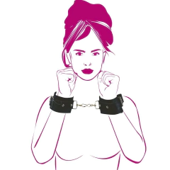 Algemas Bracelete Luxo Couro Sintético - comprar online