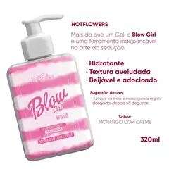 Blow Girl Gel Aromatizante Beijável Para Virilha 320ml Hot Flowers na internet
