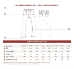 Calça Tassa Feminina Dark Wash 5135 - loja online
