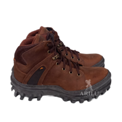 Coturno Zebu Masculino Terra Sela Café 65040 MS05 M - Agroarilu Moda Country