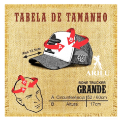 Boné Sacudido's Logo Quadrado Chumbo BN542SCD - loja online