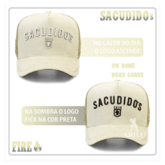 Boné Sacudido's Fogo Suede Bege BN575SCD na internet