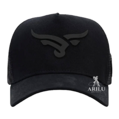 Boné Sacudido's Logo Preto e Verde Néon BN419SCD - Agroarilu Moda Country