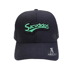 Boné Sacudido's Fogo Preto 6 Gomos BN496SCD - Agroarilu Moda Country