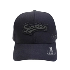 Boné Sacudido's Fogo Preto 6 Gomos BN496SCD na internet