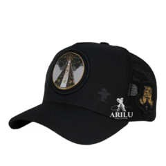 Boné Sacudido's Aparecida Preto BN582SCD