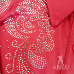Body Infantil Country City Manga Longa Vermelho na internet