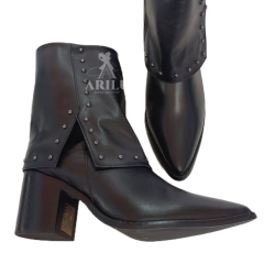 Bota Country Feminina Gaby Faschion Preta 318 210B - loja online