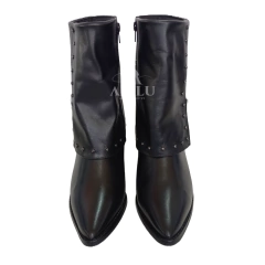 Imagem do Bota Country Feminina Gaby Faschion Preta 318 210B