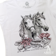 T-Shirts Ox Horns Infantil Menina Branca 5223 - comprar online