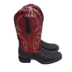 Bota Texana Goyazes Masculina Dallas Pinhão Vinho Z59 241503 - loja online