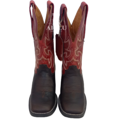 Imagem do Bota Texana Goyazes Masculina Dallas Pinhão Vinho Z59 241503