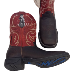 Bota Texana Goyazes Masculina Dallas Pinhão Vinho Z59 241503