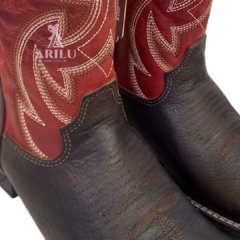 Bota Texana Goyazes Masculina Dallas Pinhão Vinho Z59 241503 - Agroarilu Moda Country