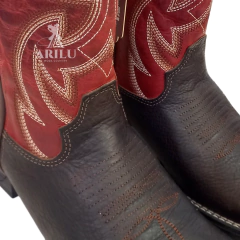 Bota Texana Goyazes Masculina Dallas Pinhão Vinho Z59 241503 - Agroarilu Moda Country