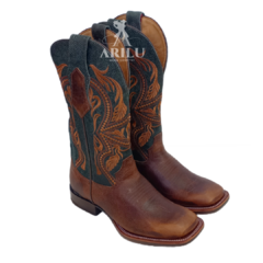 Bota Texana Goyazes Masculina Verde Strong Z60 241501