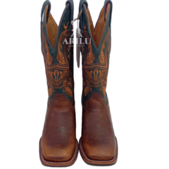 Imagem do Bota Texana Goyazes Masculina Verde Strong Z60 241501