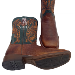 Bota Texana Goyazes Masculina Verde Strong Z60 241501