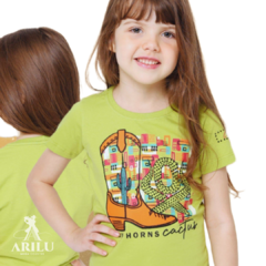 T-Shirts Ox Horns Infantil Menina Lima 5218