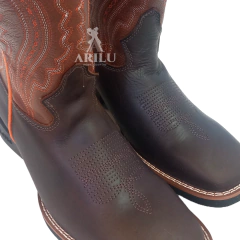 Bota Texana Helazza Masculina Havana Café Z63 20524 - loja online