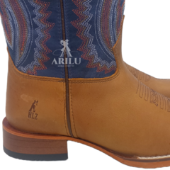 Bota Texana Helazza Masculina Caramelo Z62 4045 - comprar online